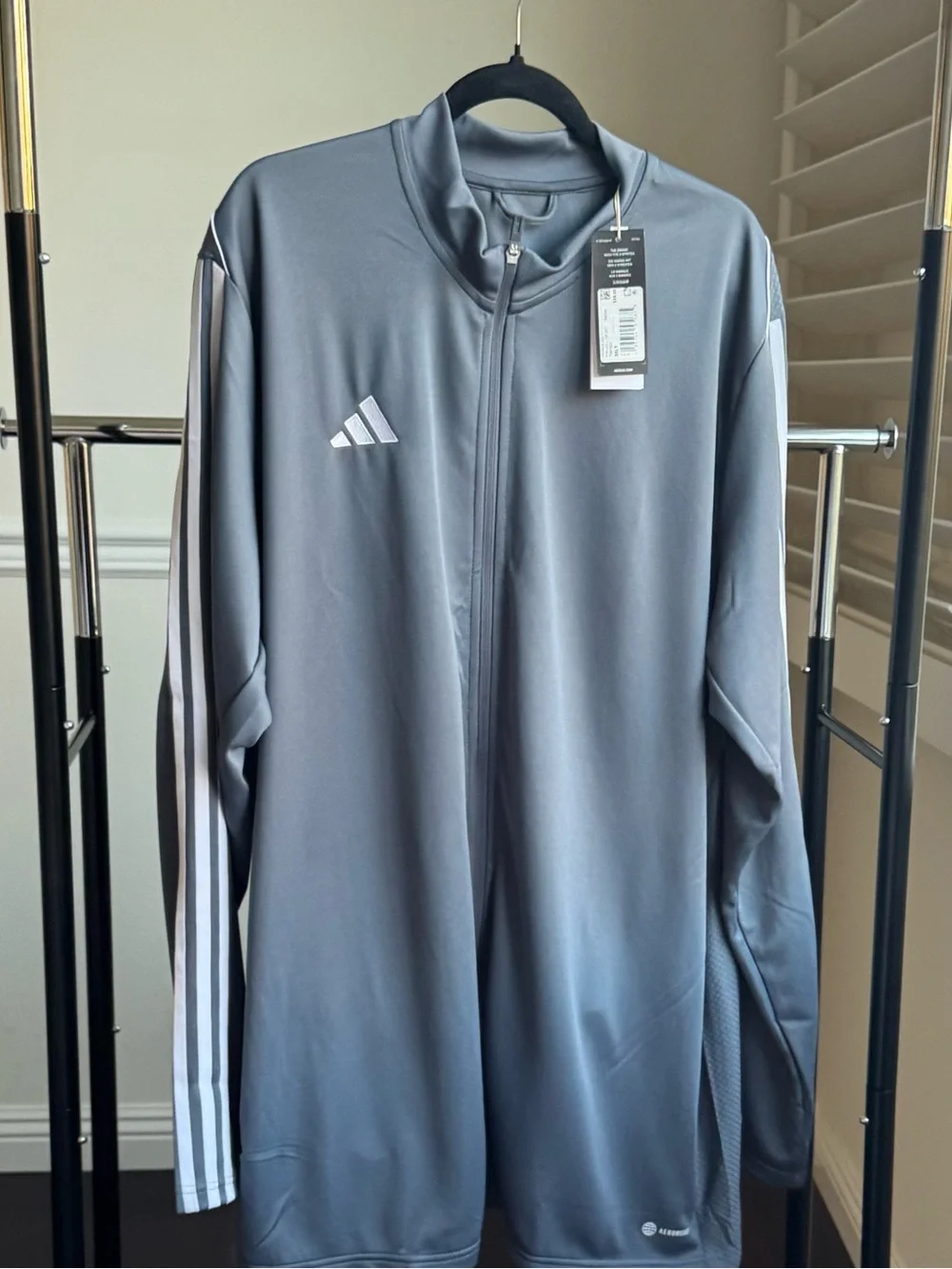 Adidas AEROREADY Tiro 23 League Training Jacket Onix 3XLT NWT